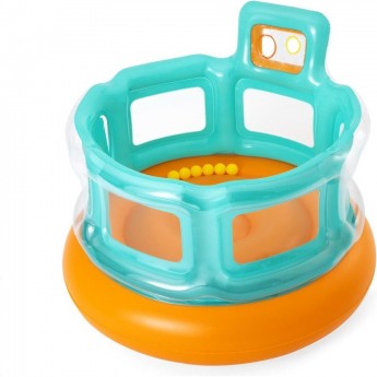 Игровой центр-батут BESTWAY 152х152х117см с мячами (6шт), до 55кг, 3-6 лет Игровой центр-батут BESTWAY 152х152х117см с мячами (6шт), до 55кг, 3-6 лет