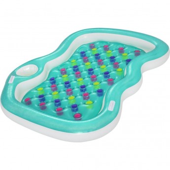 Надувной матрас для плавания BESTWAY 216х178см для двоих, с бортиком, до 180кг Надувной матрас для плавания BESTWAY 216х178см для двоих, с бортиком, до 180кг